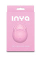 Inya The Vibrating Rose Rechargeable Silicone Clitoral Stimulator - Pink
