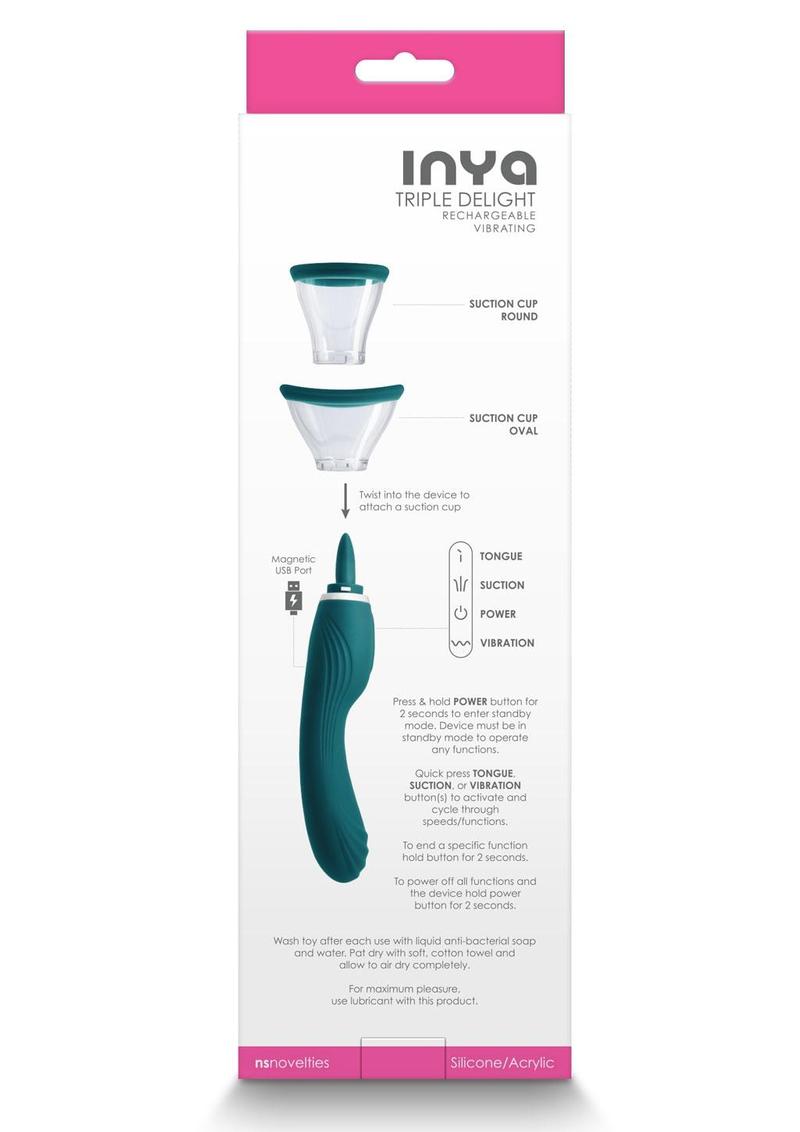 Inya Triple Delight Silicone Vibrator