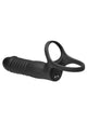 Jock Double Thrust Double Penetration Silicone Cock Ring W/ Remote