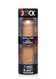 Jock Extra Long Penis Extension Sleeve - Vanilla - 3in