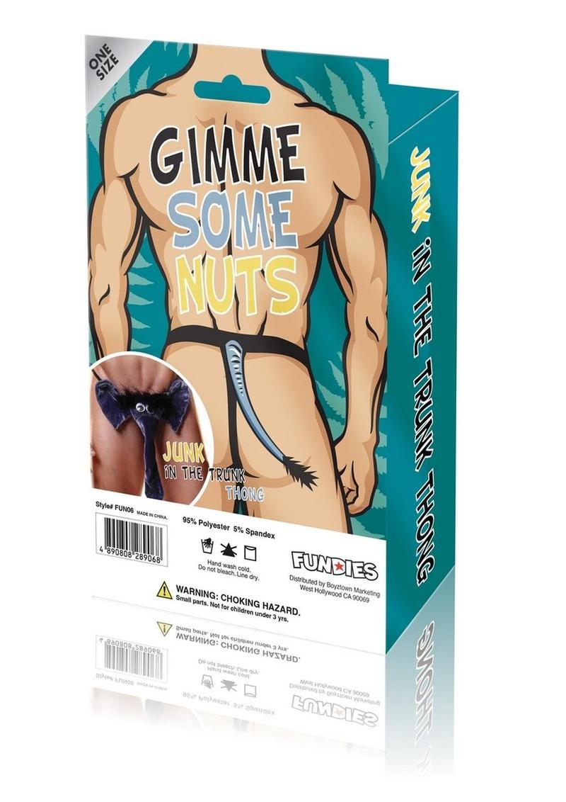 Fundies Junk In The Trunk Novelty Thong