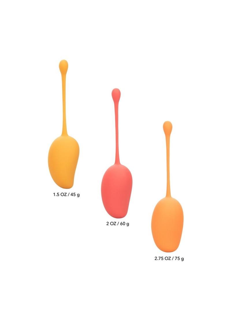 CalExotics Mango Squeeze Kegel Training Set 3 Piece