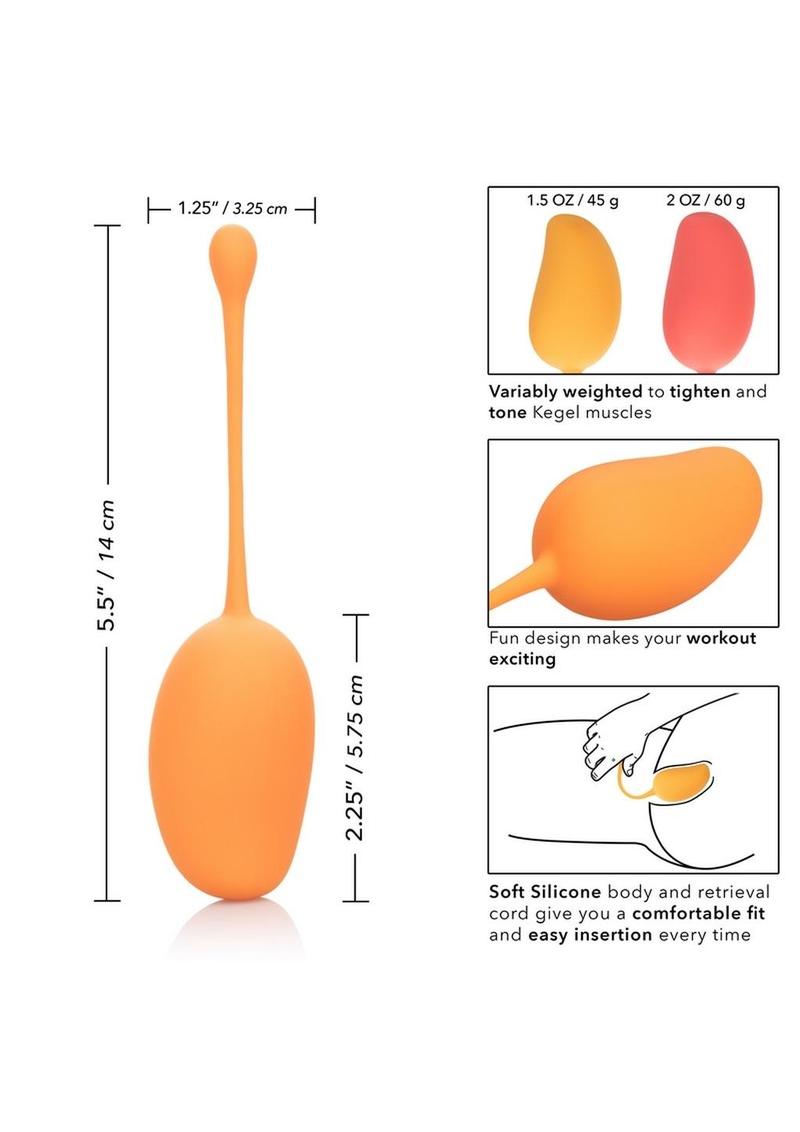 CalExotics Mango Squeeze Kegel Training Set 3 Piece