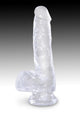 King Cock Realistic Dildo with Balls