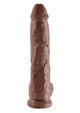 King Cock Realistic Dildo with Balls