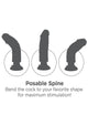 King Cock Vibrating Posable Dildo