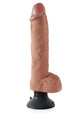 King Cock Vibrating Posable Dildo with Balls