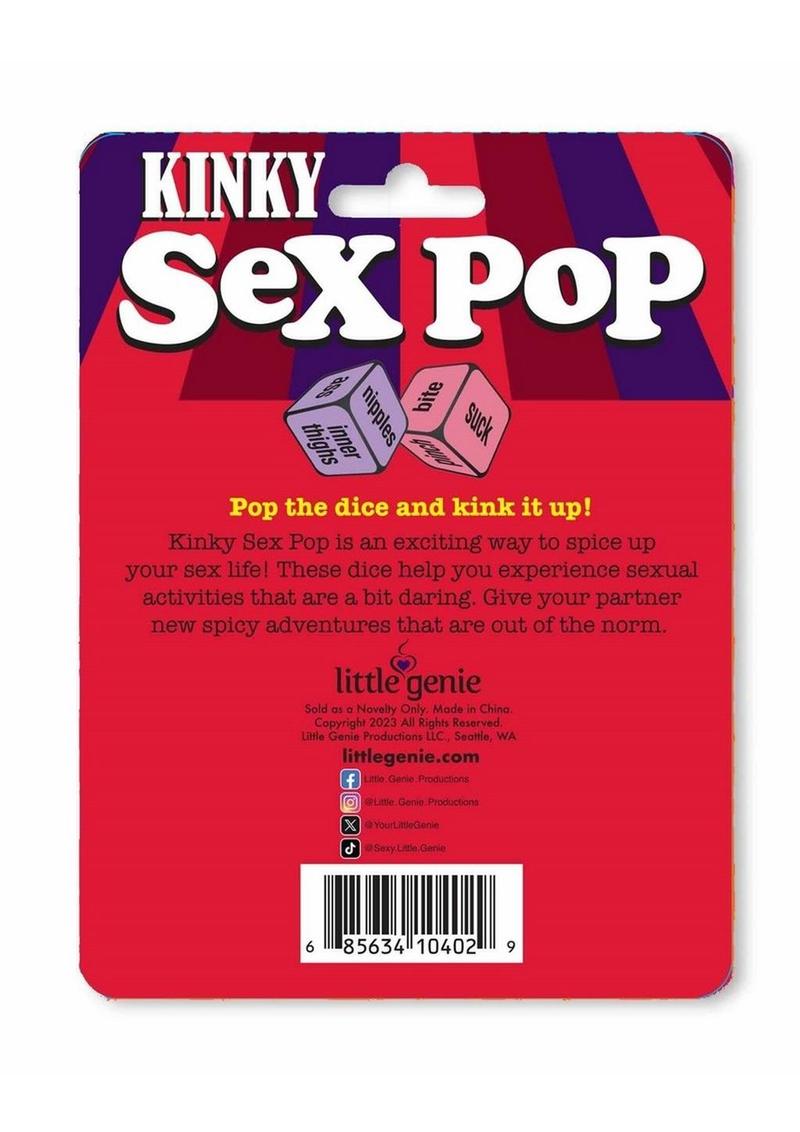 Kinky Sex Pop Dice Game for Couples