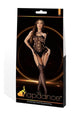 Lapdance Lingerie Suspender Hose Bodystocking - Os - Black