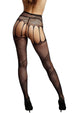 Le Desir Crotchless Cut Out Fishnet Pantyhose
