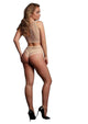 Le Desir Duo Net Key Hole Bra 2pc Set