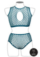 Le Desir Duo Net Key Hole Bra 2pc Set