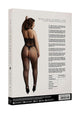 Le Désir Plus Size Fishnet Lace Open Crotch Halter Bodystocking
