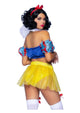 Leg Avenue Bad Apple Snow White Shimmer Halter 3pc Set