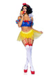 Leg Avenue Bad Apple Snow White Shimmer Halter 3pc Set
