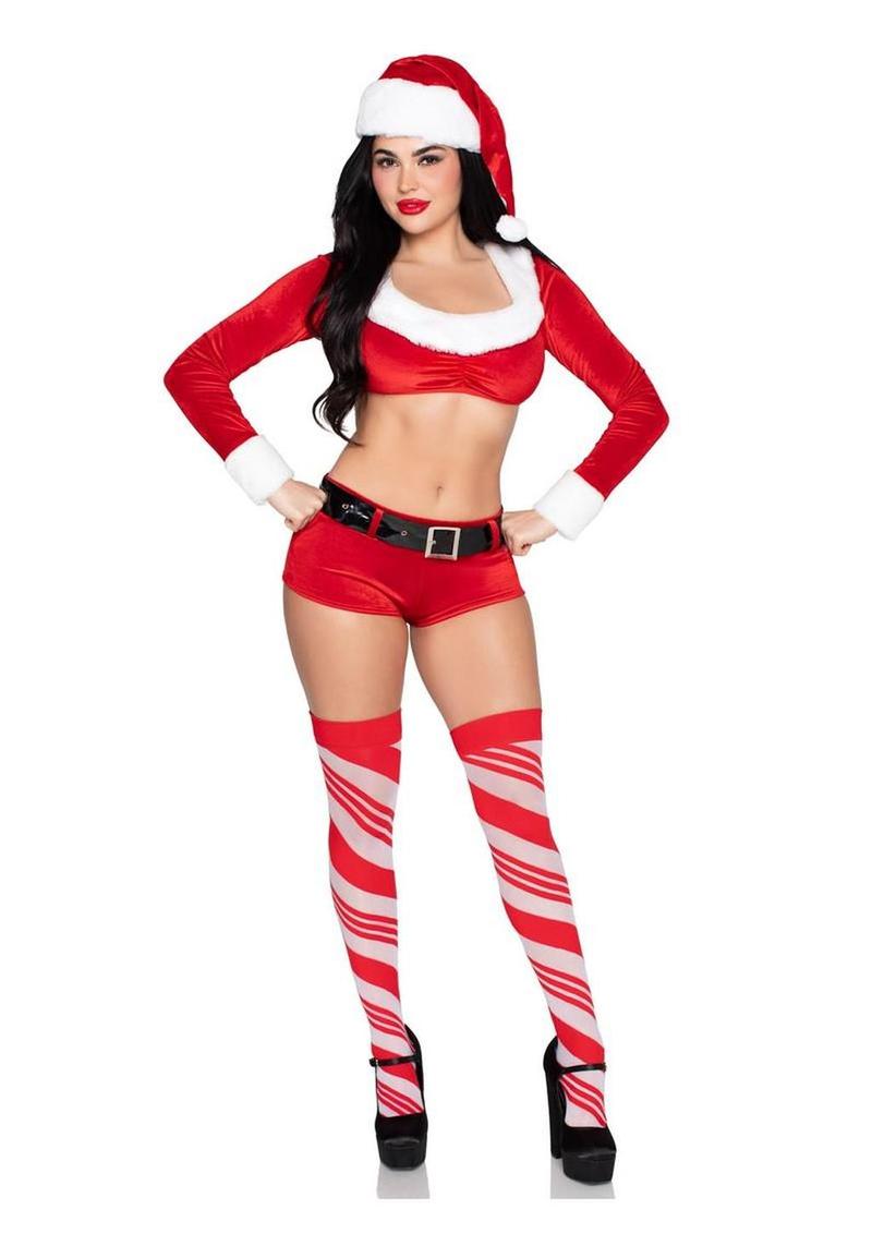 Leg Avenue Christmas Cutie Costume 4pc Set