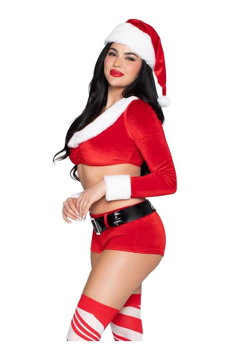 Leg Avenue Christmas Cutie Costume 4pc Set
