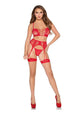 Leg Avenue After Dark Bra G-String Panty and Garter 3pc Set