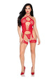Leg Avenue Forever Yours Halter Cami and Panty 2pc Set