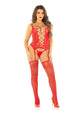 Leg Avenue Only You Cami Garter Panty 2pc Set
