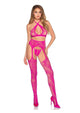 Leg Avenue Lace Cross-Over Bra 2pc Set