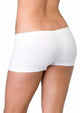 Leg Avenue Seamless Boyshorts - White - One Size