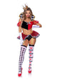 Leg Avenue Wicked Wonderland Queen 3pc Set