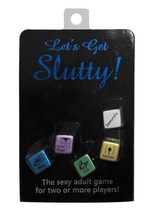 Let’s Get Slutty! Adult Foreplay Dice Game