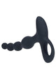 Levelz Beaded Vibrating Silicone Anal Plug