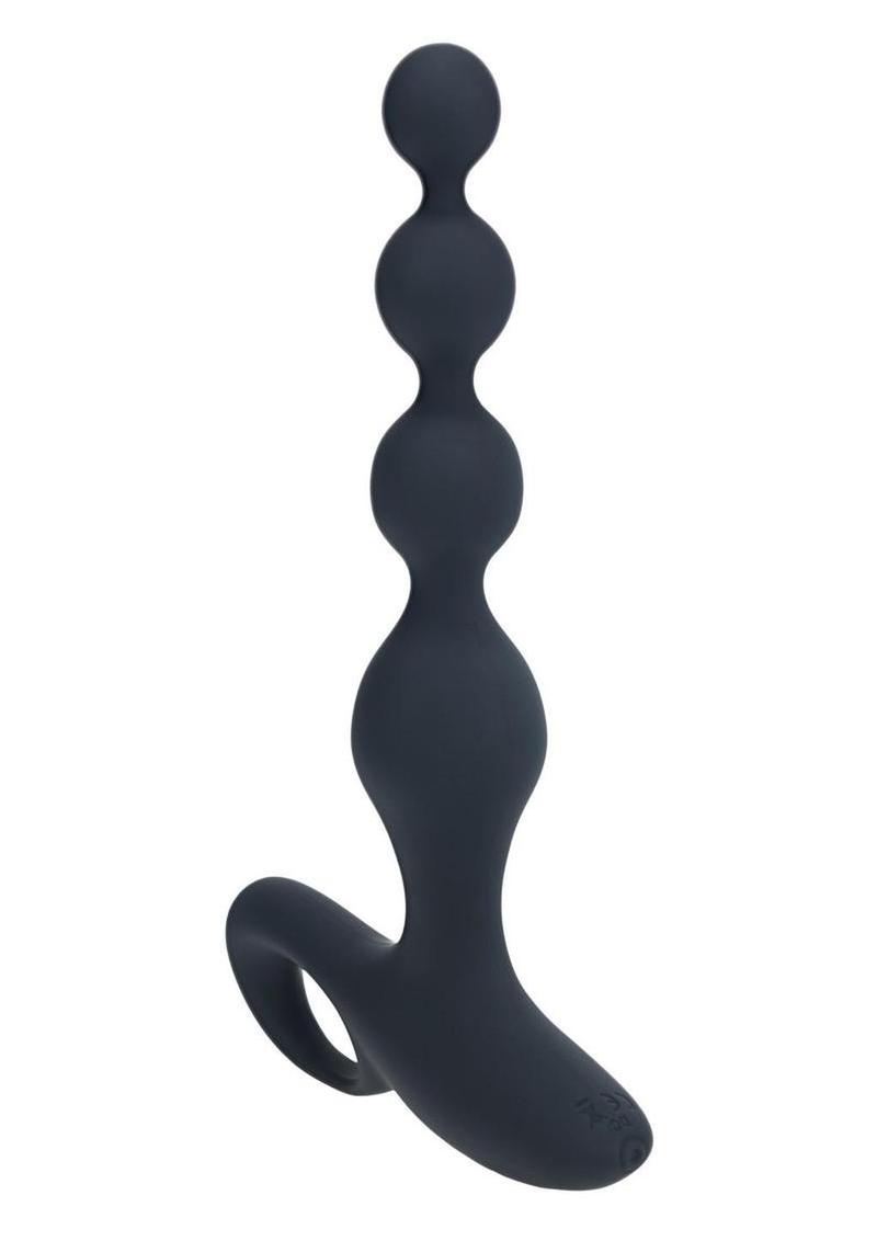 Levelz Beaded Vibrating Silicone Anal Plug