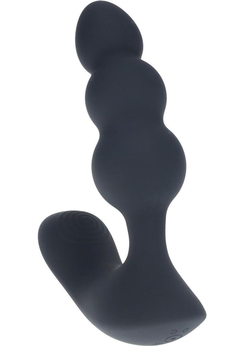 Levelz Dual Motor Beaded Vibrating Silicone Prostate Stimulator