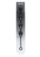 Levelz Waterdrop Silicone Anal Balls - Black - XLarge - 50mm