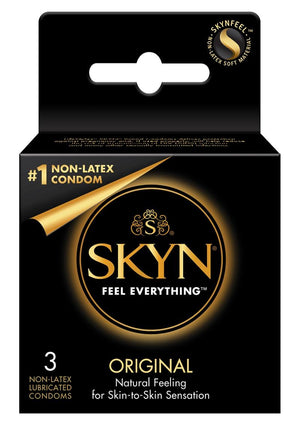 LifeStyles SKYN Original Non-Latex Lubricated Condoms 3 pack