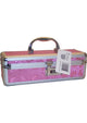 Lockable Vibrator Case - Pink - Medium/Small