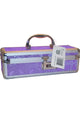 Lockable Vibrator Case - Purple - Medium/Small