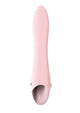 Loveline Amour Dual Motor Silicone Vibrator – Powder Pink, back view