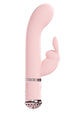 Loveline Belle 10 Function Silicone Rechargeable Rabbit Vibrator - Pink