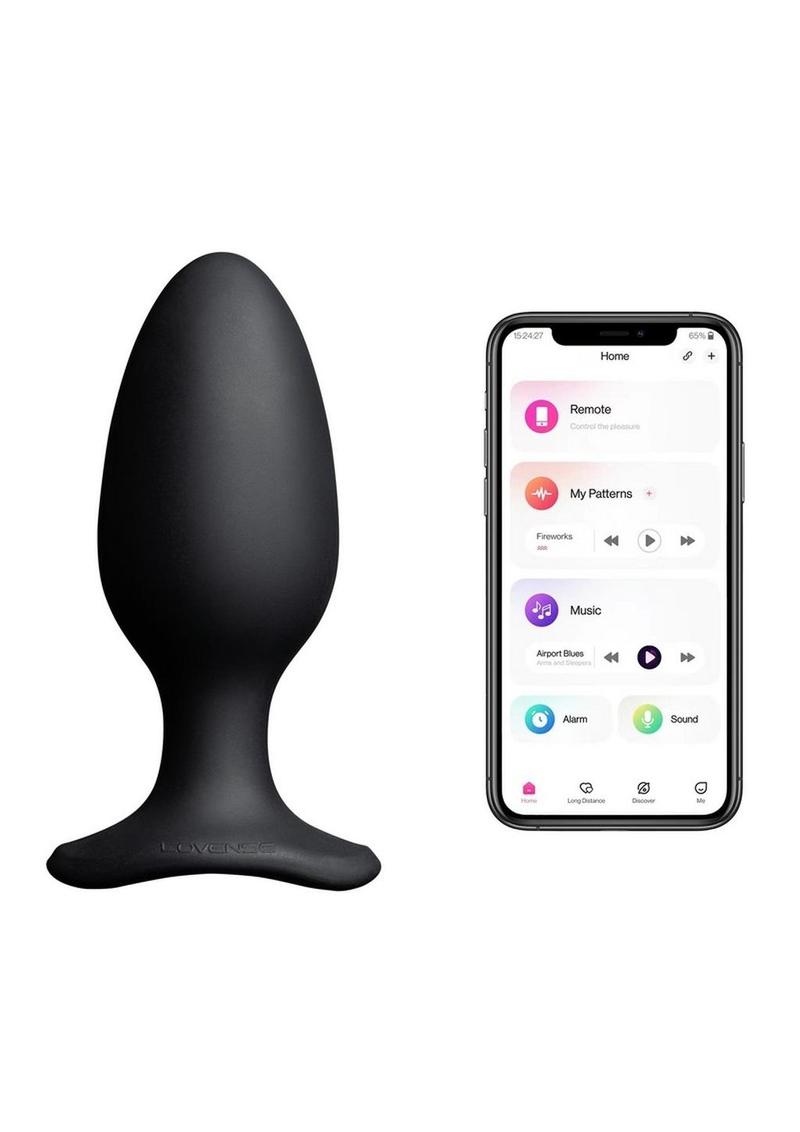 Lovense Hush 2 Vibrating Silicone Anal Plug