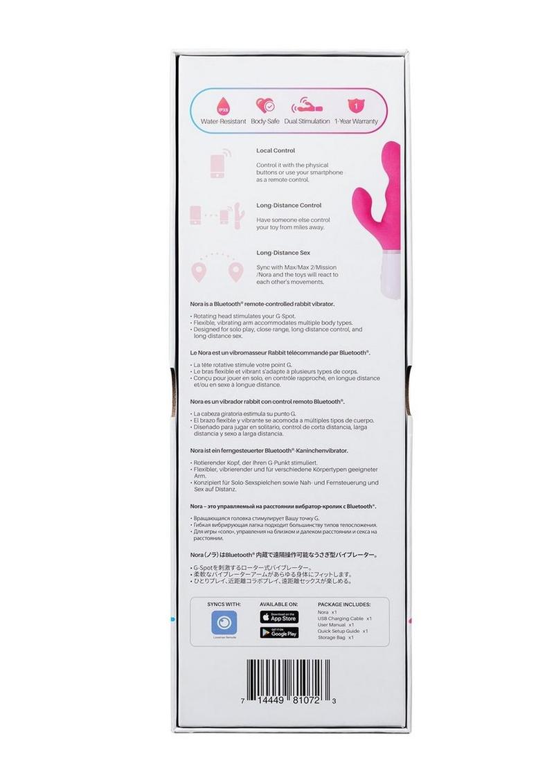 Lovense Nora Rotating Rabbit Vibrator