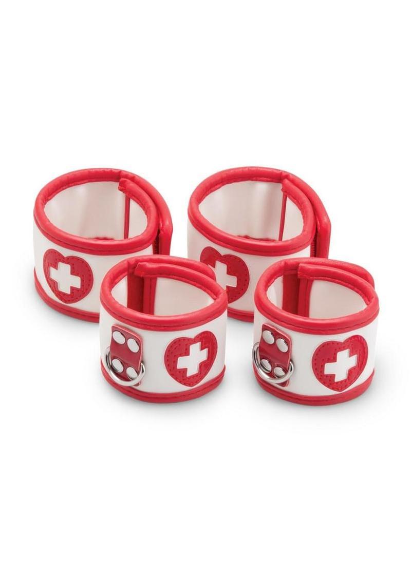 Lux Fetish Naughty Nurse BDSM 5pc Bondage Set
