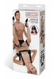 Lux Fetish Position Pal Harness with Removable Thigh Cuffs - Black