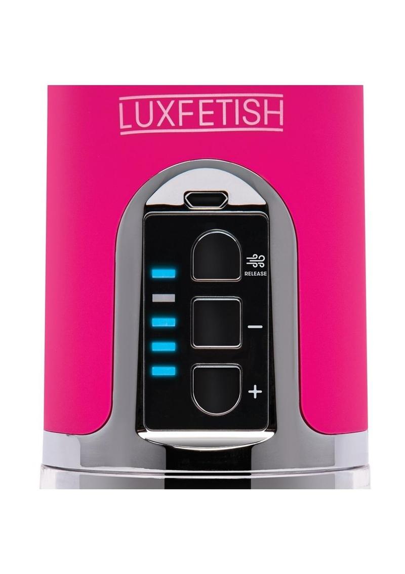Lux Fetish 4 Function Auto Pussy Pump with Clit Stimulator