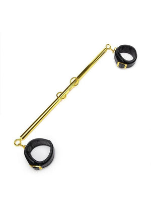 Lux Fetish Solid Gold Expandable Spreader Bar Set
