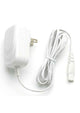 Magic Wand Plus HV-265 Power Adapter, white adapter with prongs and coiled cord, angled view