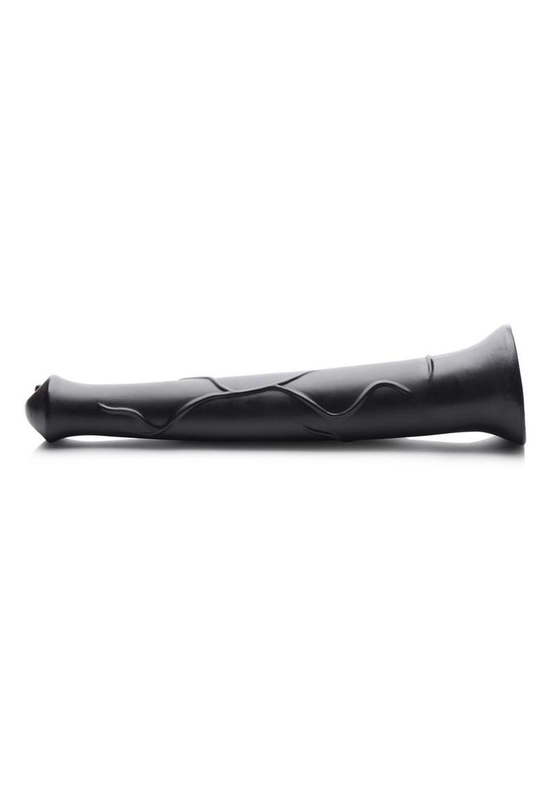 Master Cock Pony Boy Horse Dildo in Black, side view