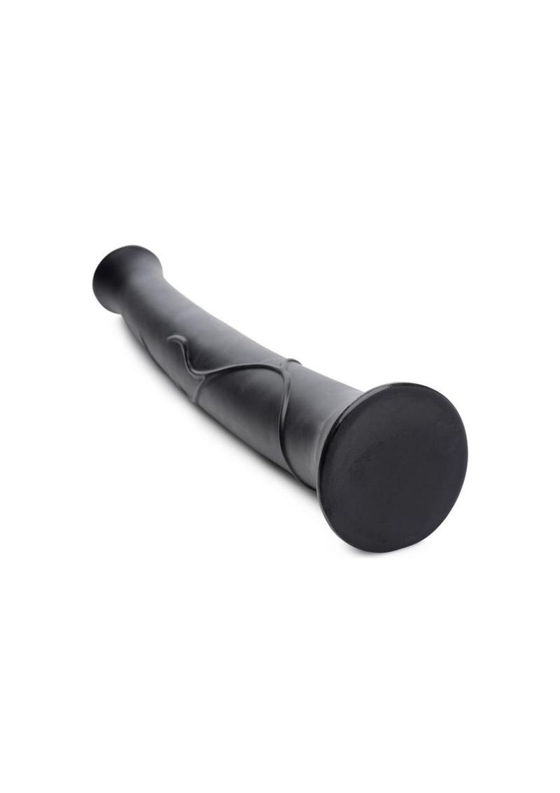 Master Cock Pony Boy Horse Dildo in Black, view of suction cup base