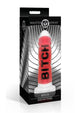 Master Series BITCH Silicone Dildo, retail packaging