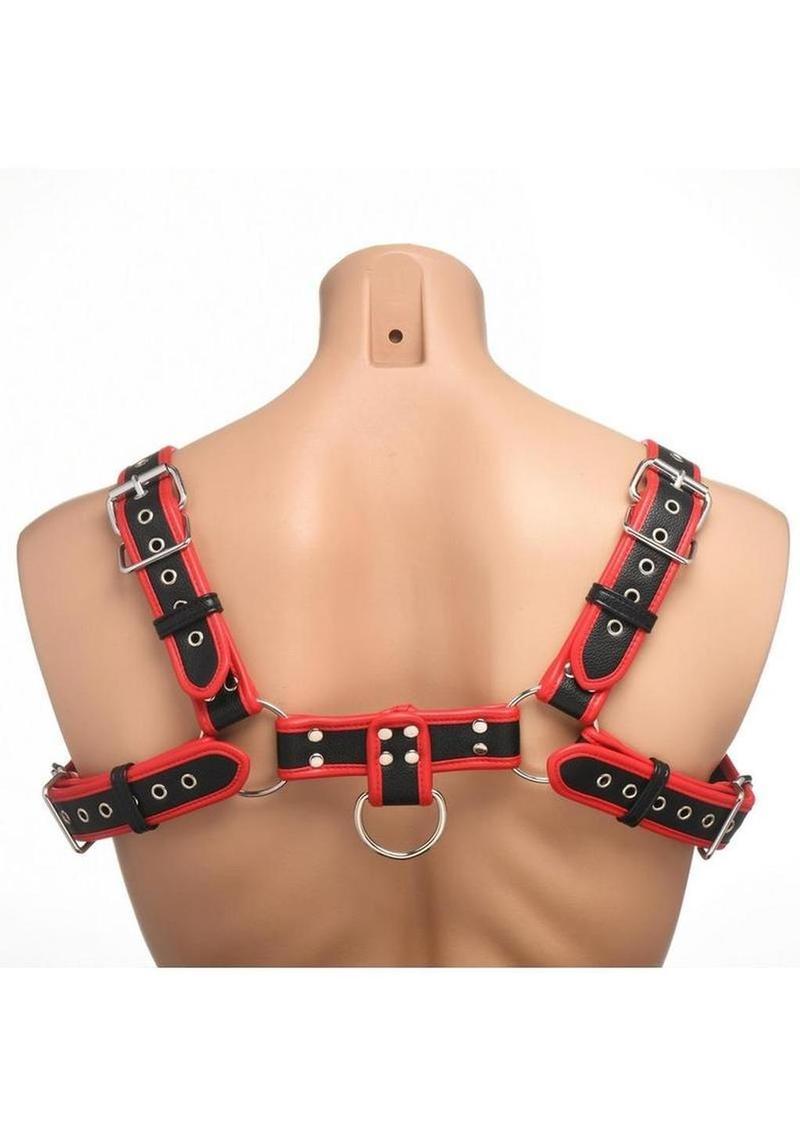 Master Series Bulldog Harness Vegan Leather