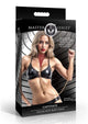 Master Series Captivate Collar with Body Chain - Red