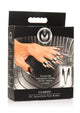 Master Series Clawed Sensation Stainless Steel Play Rings - Metal - 5 Piece
